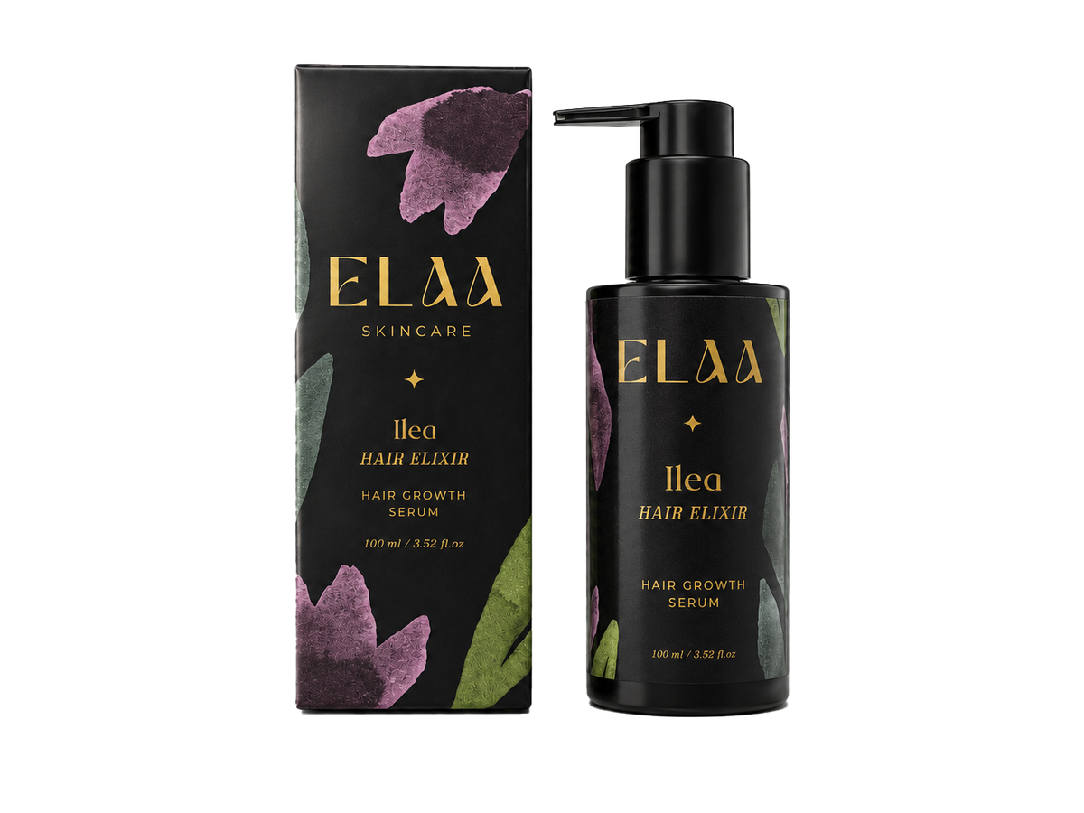 ELAA Ilea Elixir — bottle with its carton