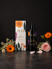 ELAA Meadow — bottle and carton with flowers