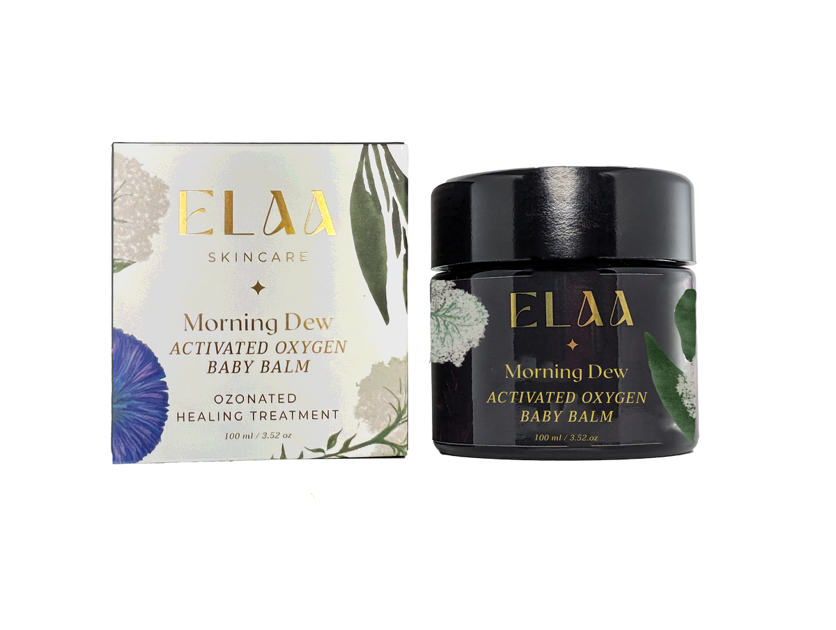 ELAA Morning Dew — jar with its carton