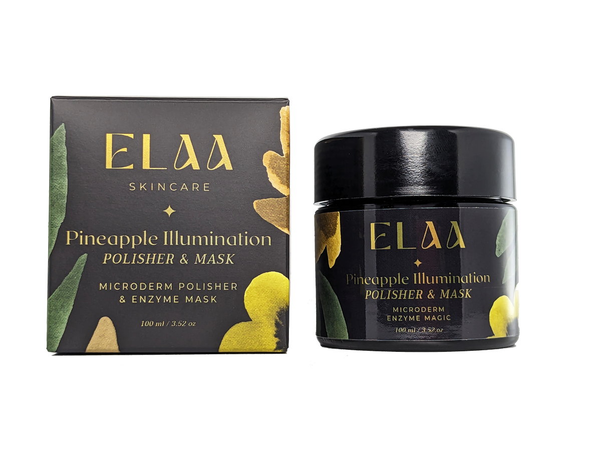 ELAA Pineapple Illumination — jar with its carton