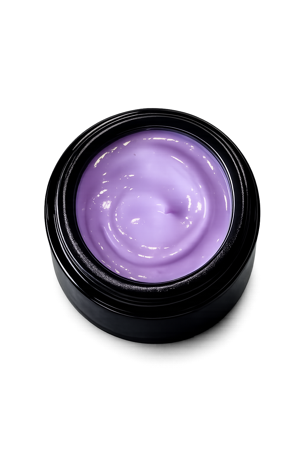ELAA Superfood Dream Cream — open jar showing purple cream