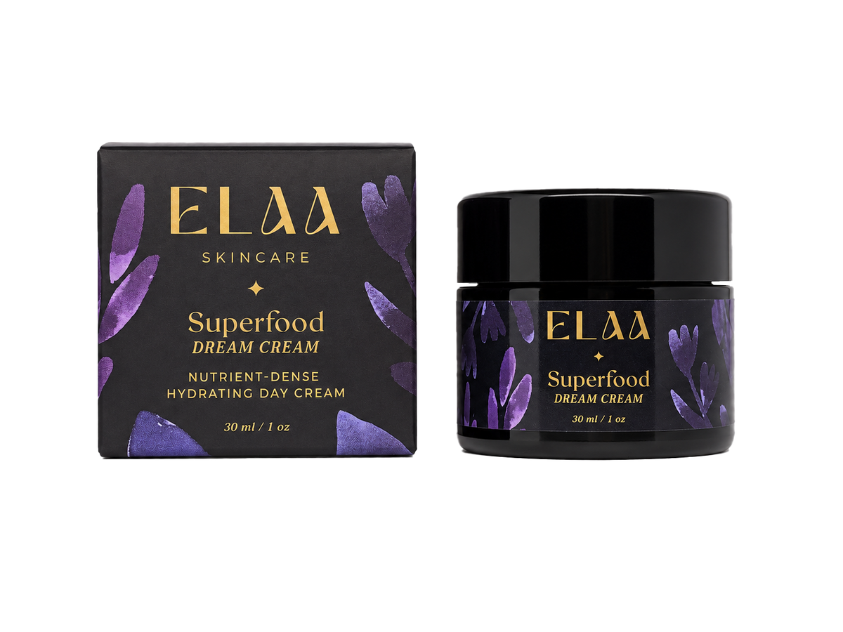 ELAA Superfood Dream Cream — jar with its carton